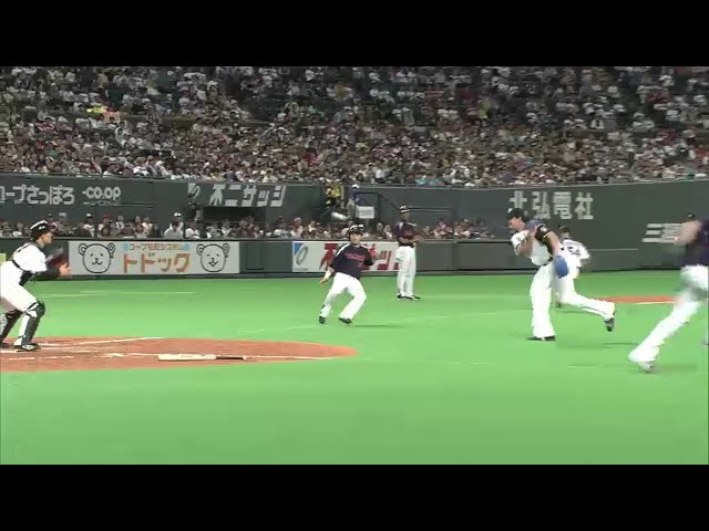 5回表 ファイターズ先発・メンドーサ 1アウト1・3塁をしのいで5回まで無失点!! 2014/6/15 F-S