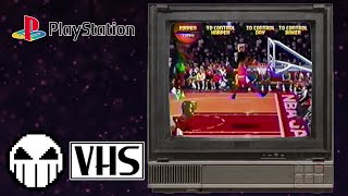 NBA Jam Tournament Edition (PS1) VHS Recorded Clips