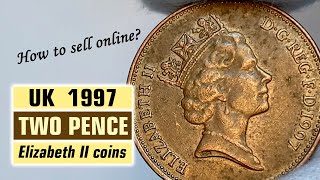 UK COINS 1997 Two Pence: How to Sell Online?