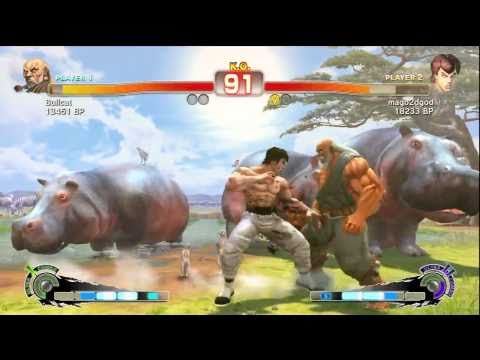 SSF4: Bullcat (Gouken) VS Mago (Fei Long)