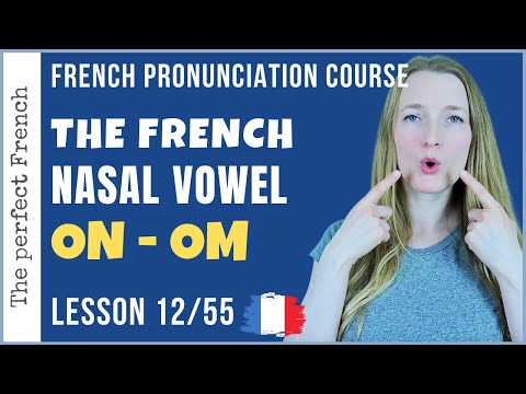 Lesson 12 - How to pronounce ON in French | French pronunciation course