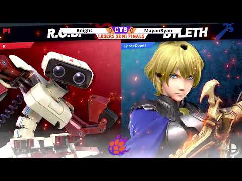 Clocktower Smash 82 - Losers Semis - Knight (R.O.B.) vs. MayanRyan (Byleth) - SSBU