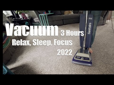 Vacuum Cleaner Sound and Video 2022 - 3 Hours - Relax, Sleep, Focus, ASMR