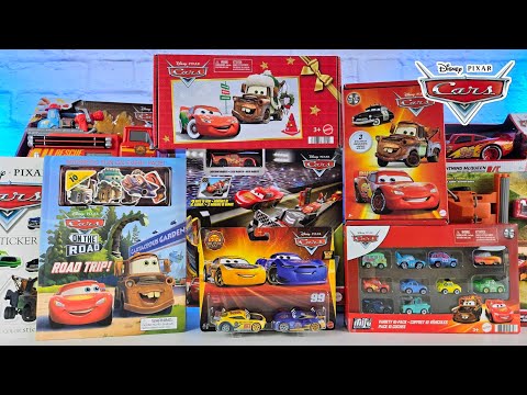 Unboxing NEW Disney Pixar Cars Lightning McQueen Toy Collection