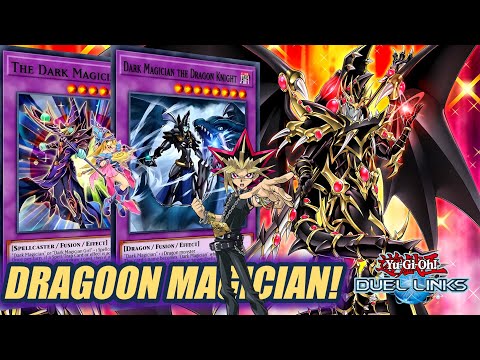 DARK MAGICIAN Deck ft. RED-EYES DARK DRAGOON! The MISSING PIECE of The PUZZLE [DUEL LINKS]