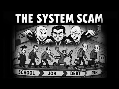 The Greatest Scam: How Society Secretly Controls Your Entire Life (no bs)