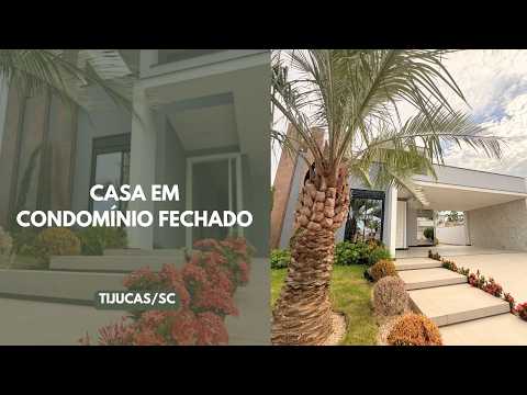 Casa em condomínio fechado em Tijucas/SC