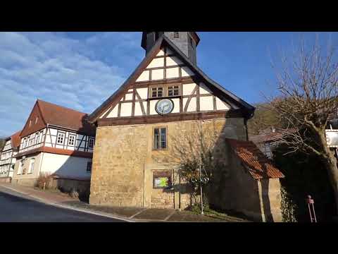 Winterspaziergang bei Nazza und Abstecher zur Werra bei Frankenroda