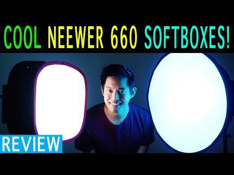 **OLD** Neewer 660 Softbox Review | Collapsible | Square or Circular | Honeycomb Grid Modifier