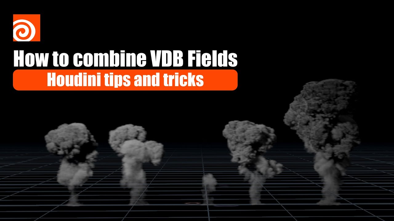 How to combine VDB Fields in Houdini | Houdini Tips and Tricks