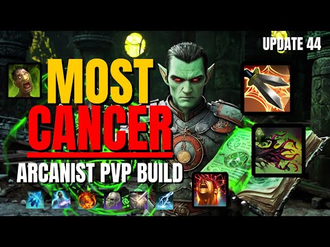 DISGUSTING! 🤮 Stamina Arcanist PVP Build - ESO Gold Road