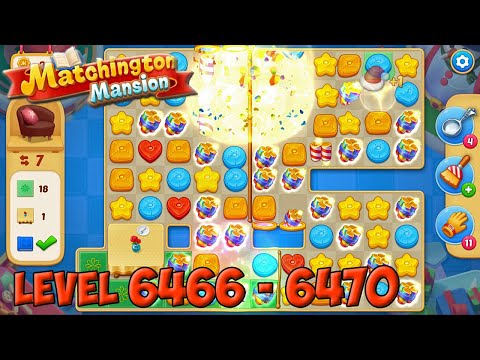 Matchington Mansion level 6466 - 6470 🏠 Magic Tavern HD