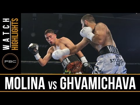 Molina vs Ghvamichava HIGHLIGHTS: April 25, 2017 - PBC on FS1