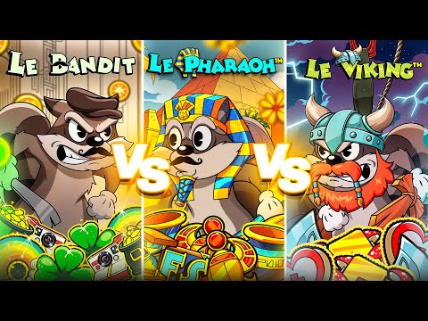 ULTIMATE SHOWDOWN: LE BANDIT vs LE PHARAOH vs LE VIKING!!!