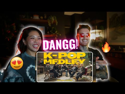 FIRST TIME REACTING to BEATPELLA HOUSE 😍 KPOP Medley BeatBox