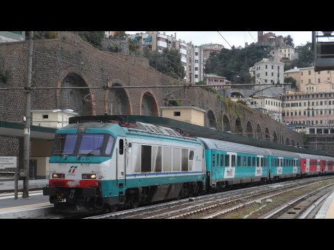 Non le rivedremo più. Gli ultimi servizi per E402a, E444, E656 ed E633. Stazione di Genova Principe