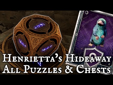 Full Walkthrough For Henrietta's Hideout (Rescue Rococo & All Secret Rooms) Hogwarts Legacy Guide
