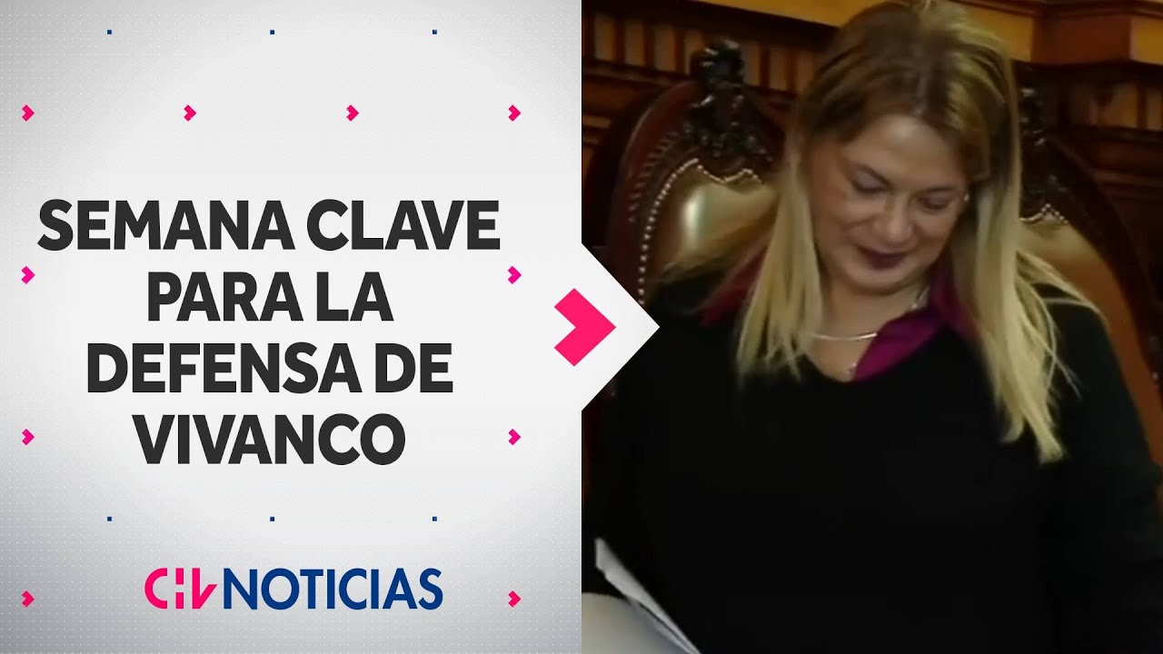 SEMANA CLAVE para la defensa de la ministra Ángela Vivanco - CHV Noticias