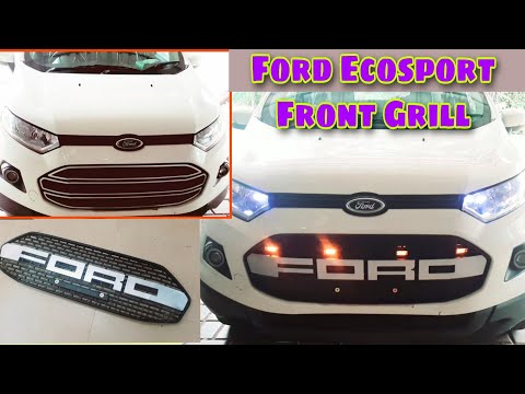 ford ecosport front grill and amber light install|#fordecosport|ecosport modifoed|ford|@LOWBAsSE