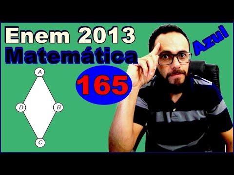 Enem 2013 - questão 165 - Prova azul de matemática (Combinatória)