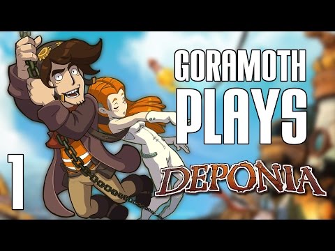 This Plan is Foolproof // Let's Stream: Deponia: The Complete Journey [Part 1]