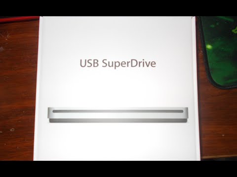 The Apple SuperDrive (Review and setup)