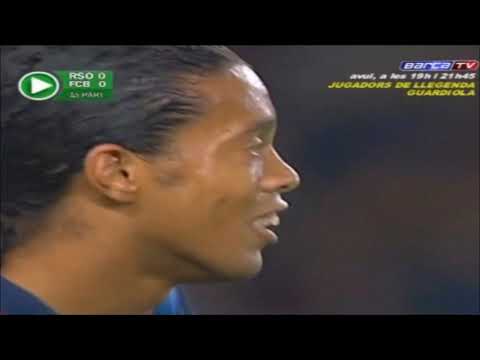 Ronaldinho vs Real Sociedad (02/11/2003)