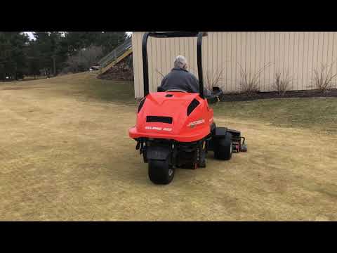 Jacobsen Eclipse 322 All Electric 3 Wheel Drive 3-15 Blade Mower Reels