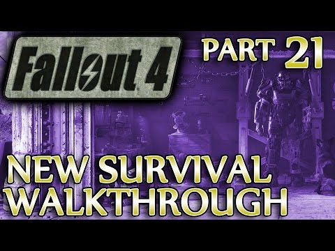 Ⓦ Fallout 4 New Survival Walkthrough ▪ Part 21: Post-Tradecraft Stuff