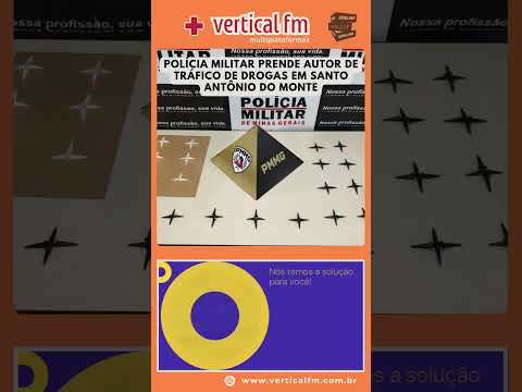 POLÍCIA MILITAR PRENDE AUTOR DE TRÁFICO DE DROGAS EM SANTO ANTÔNIO DO MONTE