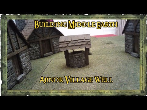Building Middle Earth SBG Terrain - Arnor Village Well