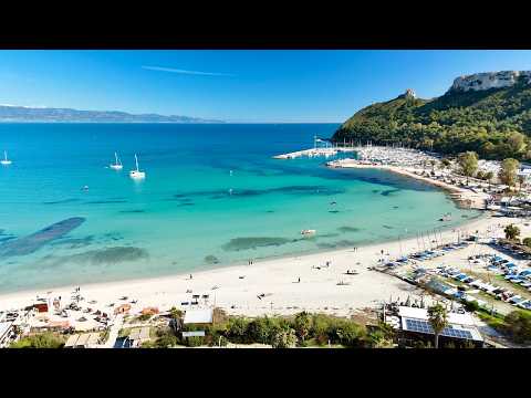 Cagliari Poetto dopo mesi di pioggia | Sardegna