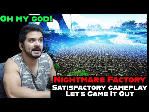 Satisfactory gameplay -I Crippled the Game Even More with a Nightmare Factory by Let's Game It Out