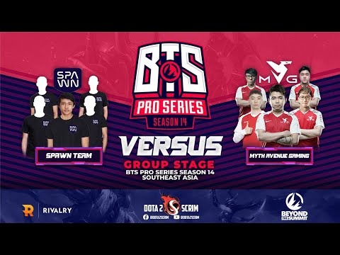 SPAWN Team vs Myth Avenue Gaming - BTS Pro Series Season 14: Southeast Asia - Group Stage - BO2