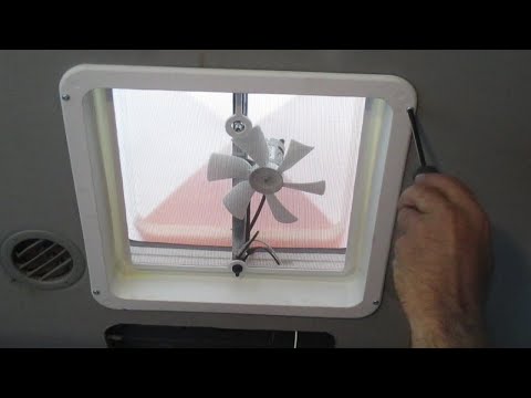 How to install a roof vent in a camper or van