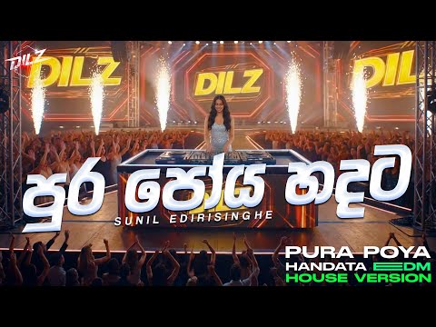 Pura Poya Hadata | පුර පෝය හදට | EDM Version | Female Cover | DILZ