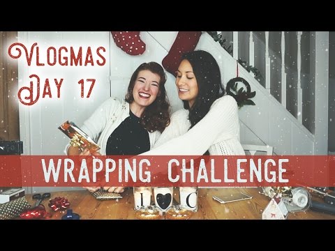 Wrapping Challenge! / Vlogmas Day 17 Video