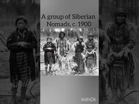 A group of Siberian Nomads, c. 1900