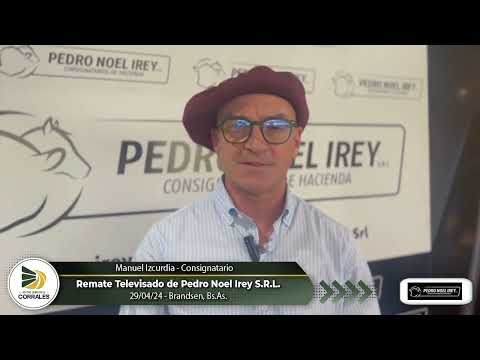 29-04-24 - Manuel Izcurdia - Remate Televisado de Pedro Noel Irey S.R.L. -   Brandsen, Bs.As.