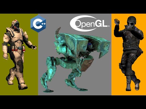 Practical Skeletal Animation // OpenGL Tutorial #40