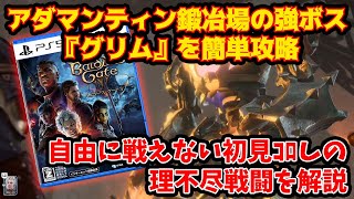 バルダーズ・ゲート3：アダマンティン鍛冶場のグリム戦解説【ネタばれ注意】