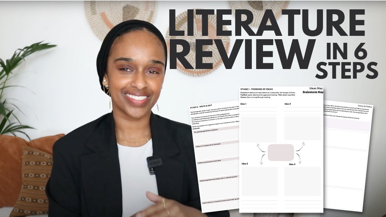 How to write a literature review FAST | EASY step-by-step guide