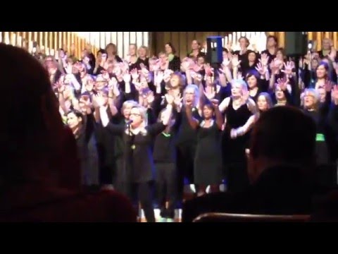Gospel singout Frankfurt 07.02.2016 - We will Rock you