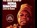 Nina Simone, Live in Paris, Don't let me be ...