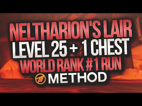 LVL 25+1 WORLD 1st MYTHIC+ Neltharion's Lair - Method - Gingi Hunter POV