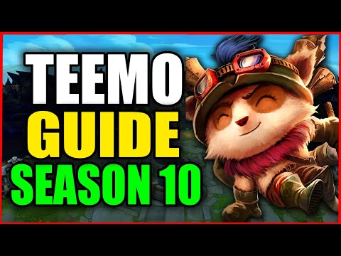 How to Play TEEMO for BEGINNERS (Best Build, Runes, Season 10) S10 Teemo Gameplay Guide