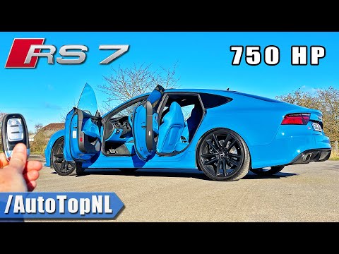 750HP AUDI Exclusive RS7 PERFORMANCE | REVIEW on AUTOBAHN [NO SPEED LIMIT] by AutoTopNL