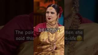 If one-sided love had a face. #worldwithmaria #bollywood #rekha #amitabhbachchan #kapilsharma #fyp