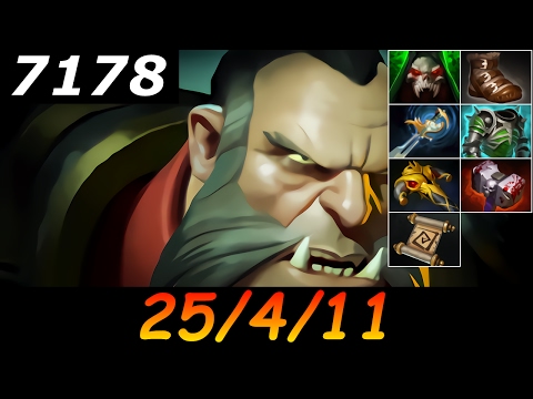 Dota 2 Lycan 7178 MMR 25/4/11 (Kills/Deaths/Assists) Ranked Full Gameplay
