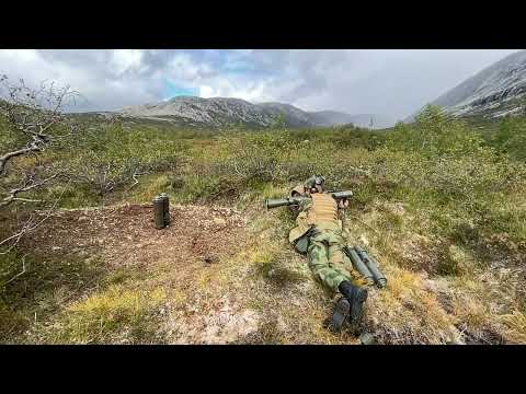 RFK Carl Gustav 84 mm backblast